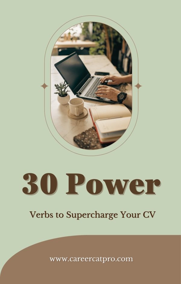 30 Power Verbs to Supercharge Your CV